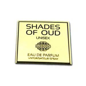 Aluminium Parfume Flaskeplade