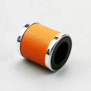 Flaskehætte i læder