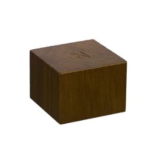 Square Shape Wood Parfume Cap