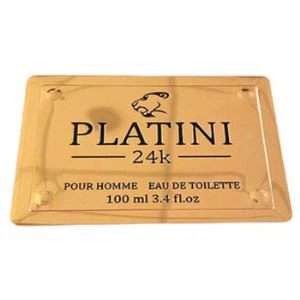 Zamac parfume etiket