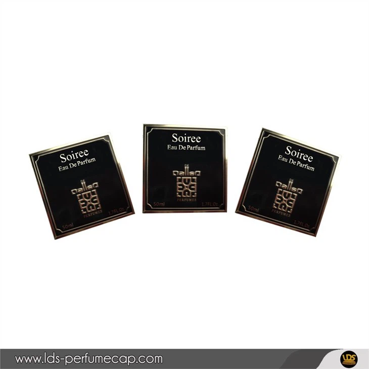 Custom Aluminum Label For Perfume Packaging