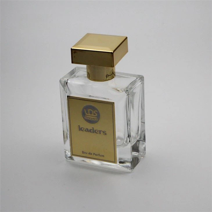 Gylden skinnende plastik parfumehætte