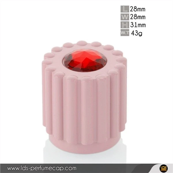 Præget Zamak Zamac hætte med krystal