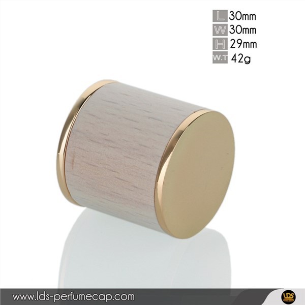 Zamac parfumehætte med træside