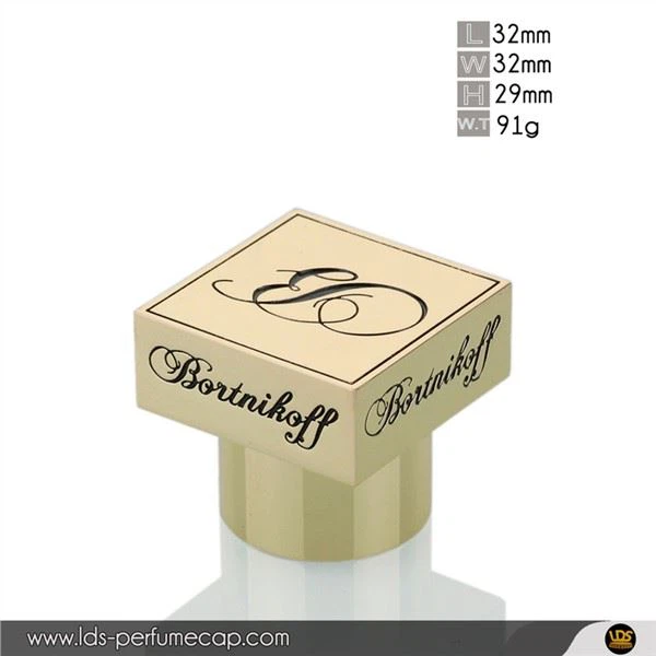 Guld Zamac låg til parfumeflaske