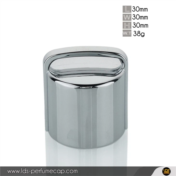 Standard zinklegering metal parfume flaskedæksler